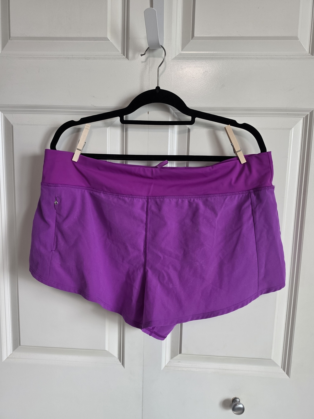 Title Nine Bright Purple Women's Athletic swim Shorts